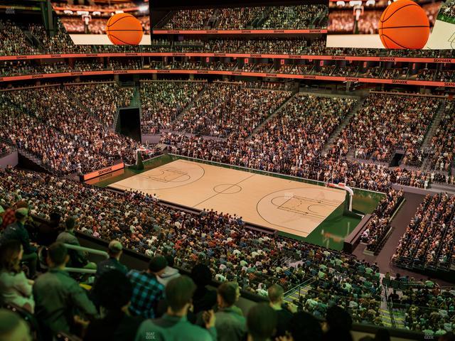 Climate Pledge Arena - Section 125 Seat View