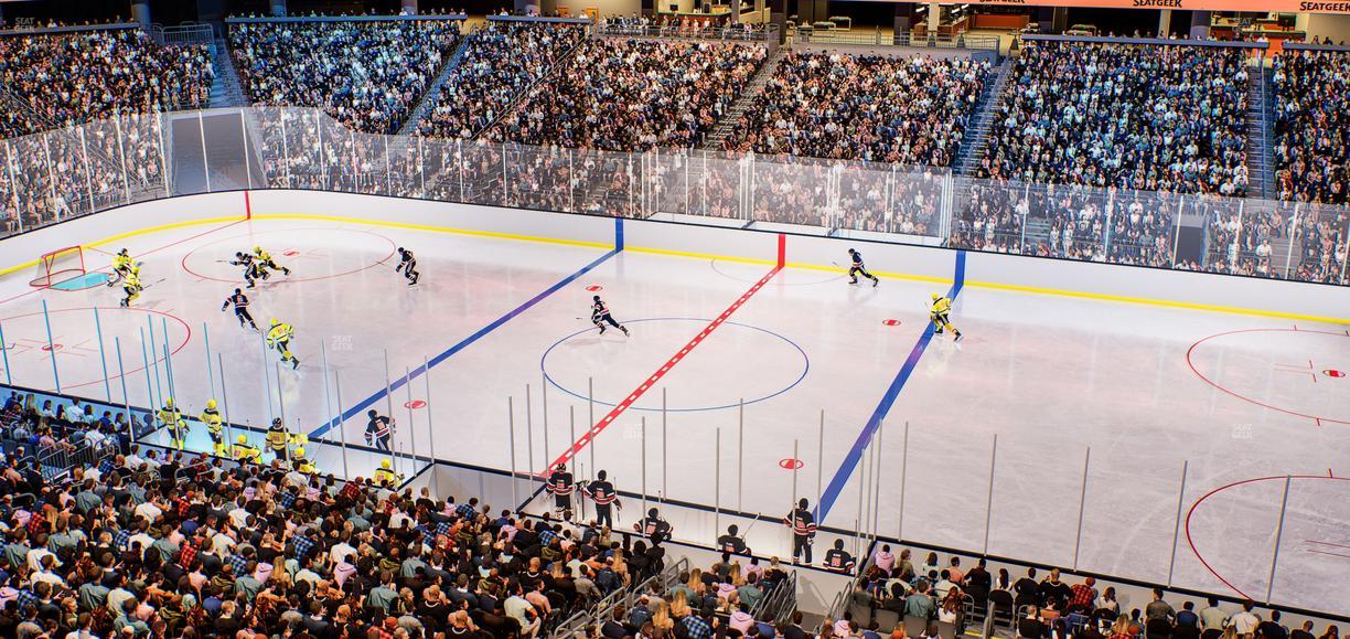 Climate Pledge Arena - Section 126 Seat View