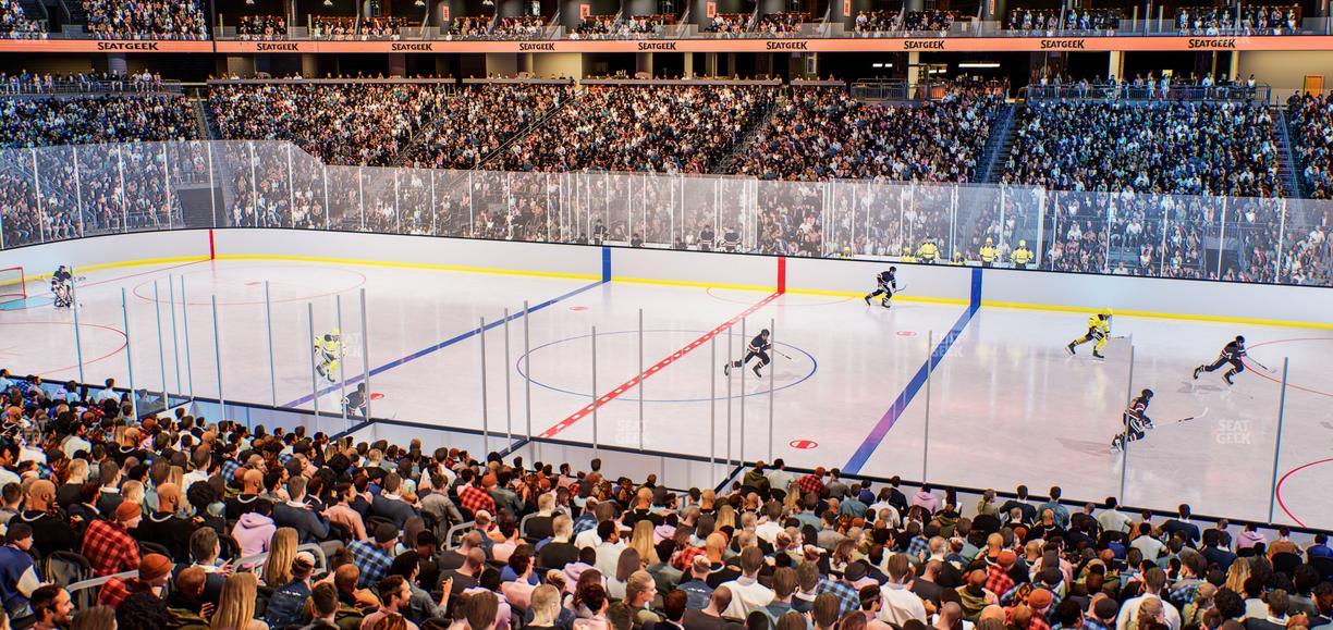 Climate Pledge Arena - Section 13 W Seat View