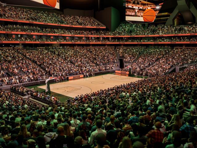Climate Pledge Arena - Section 17 Seat View