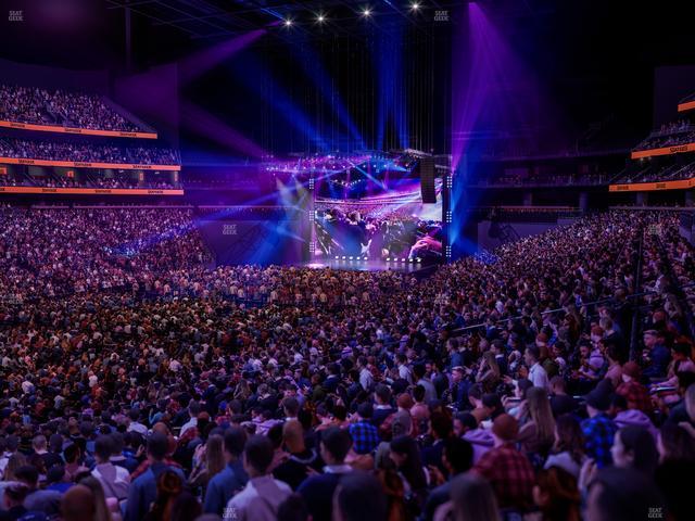 Climate Pledge Arena - Section 17 Seat View