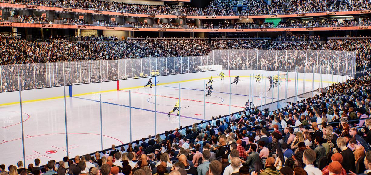 Climate Pledge Arena - Section 17 Seat View