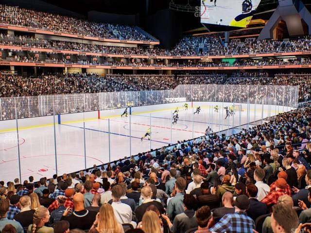 Climate Pledge Arena - Section 17 Seat View