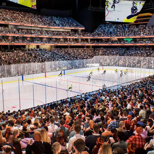 Climate Pledge Arena - Section 17 Seat View