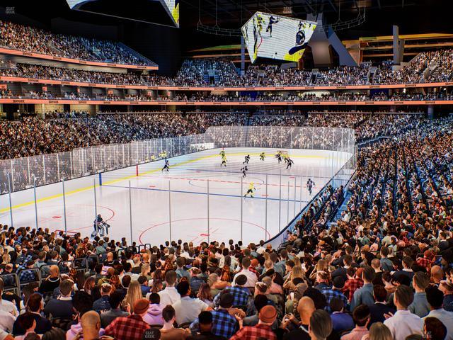 Climate Pledge Arena - Section 19 Seat View