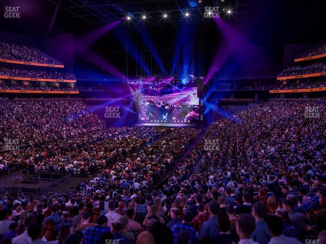 Climate Pledge Arena - Section 19 Seat View Climate Pledge Arena - Section 19 Seat View