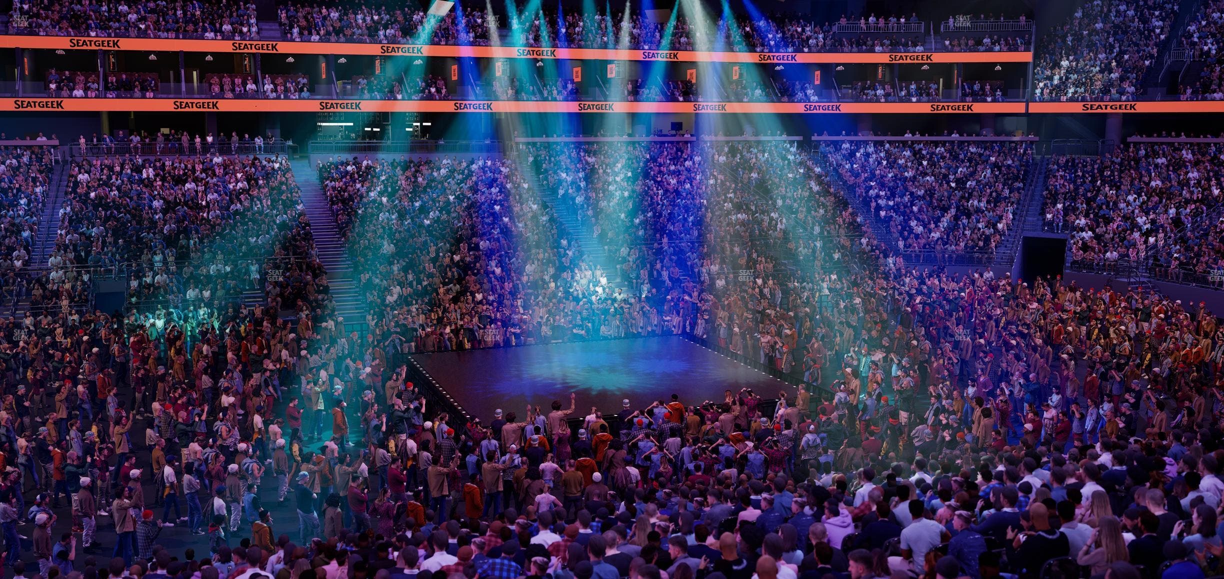 Climate Pledge Arena - Section 2 W Seat View