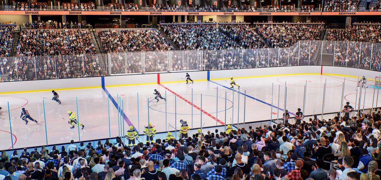 Climate Pledge Arena - Section 2 W Seat View