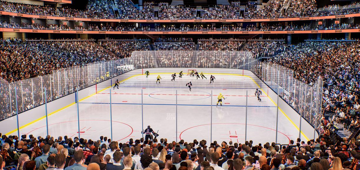 Climate Pledge Arena - Section 20 Seat View