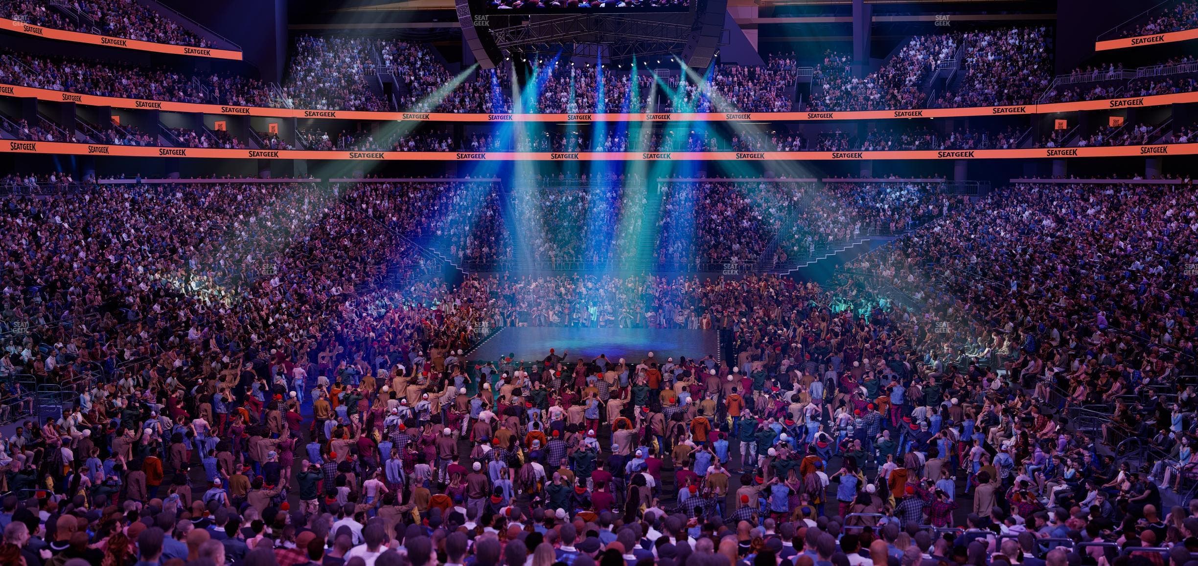 Climate Pledge Arena - Section 20 Seat View