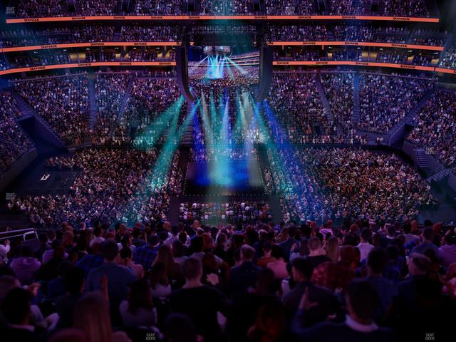 Climate Pledge Arena - Section 201 Seat View