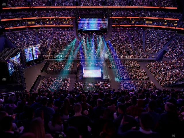 Climate Pledge Arena - Section 201 Seat View Climate Pledge Arena - Section 201 Seat View