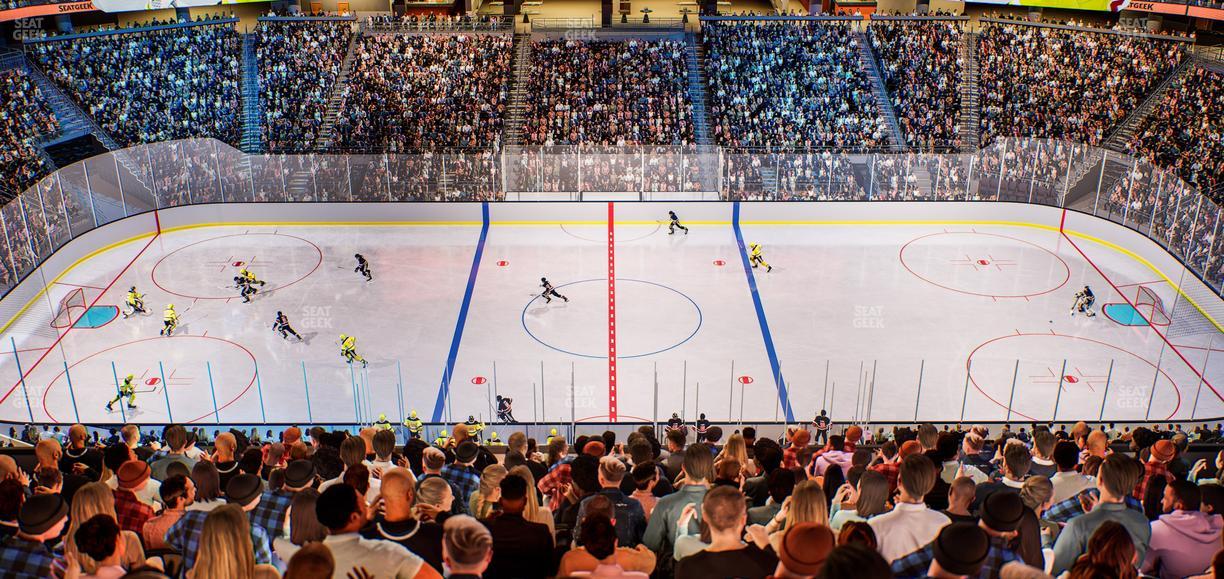 Climate Pledge Arena - Section 201 Seat View