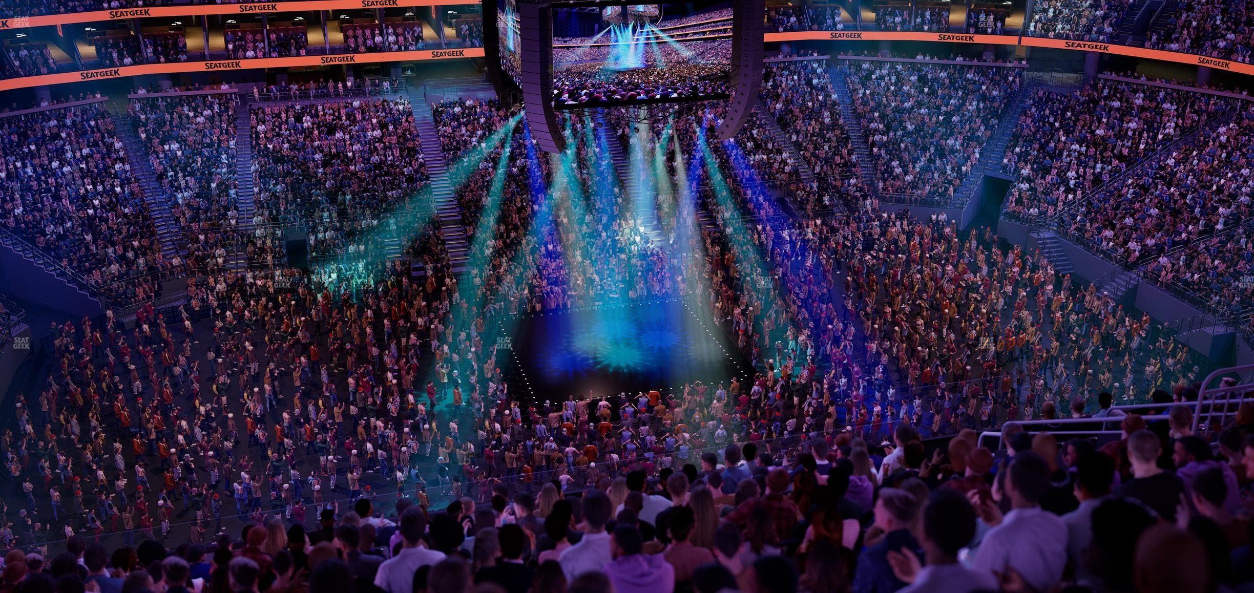 Climate Pledge Arena - Section 202 Seat View