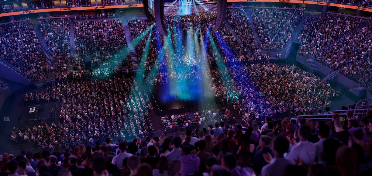 Climate Pledge Arena - Section 202 Seat View