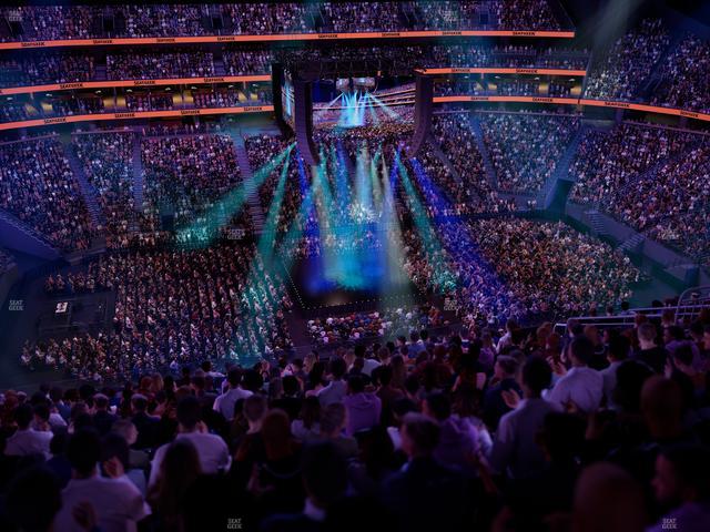 Climate Pledge Arena - Section 202 Seat View