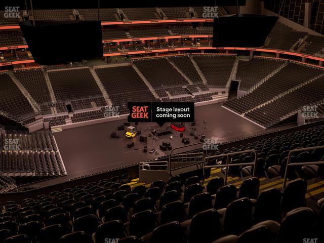 Climate Pledge Arena - Section 203 Seat View Climate Pledge Arena - Section 203 Seat View