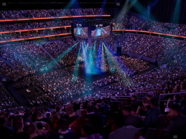 Climate Pledge Arena - Section 204 Seat View