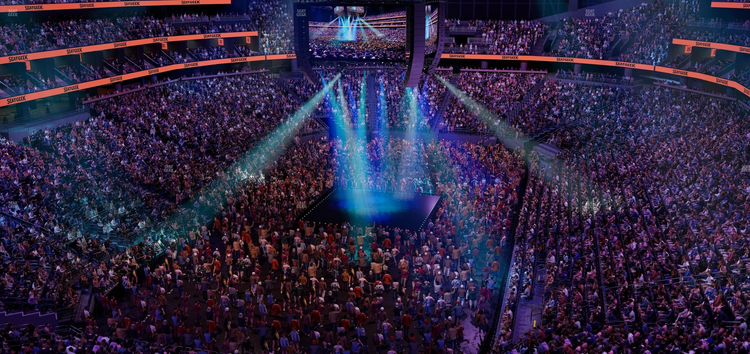 Climate Pledge Arena - Section 206 Seat View