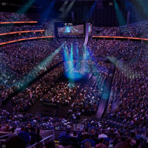 Climate Pledge Arena - Section 206 Seat View