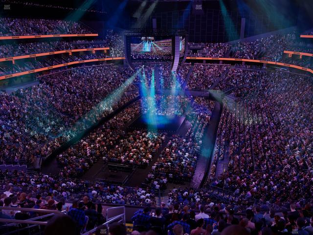 Climate Pledge Arena - Section 206 Seat View