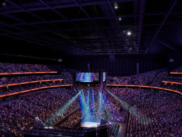 Climate Pledge Arena - Section 206 Seat View Climate Pledge Arena - Section 206 Seat View