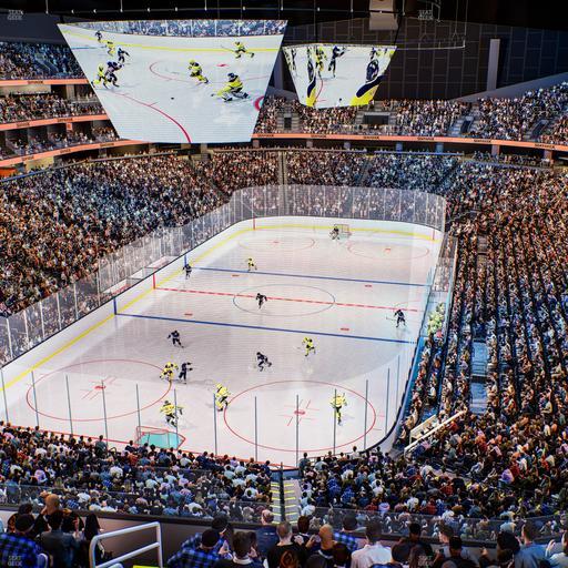 Climate Pledge Arena - Section 206 Seat View