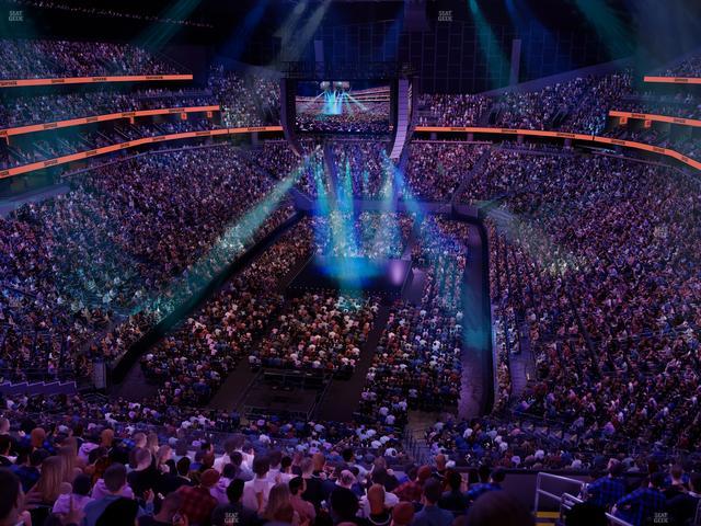 Climate Pledge Arena - Section 207 Seat View