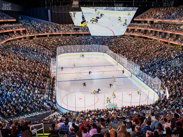 Climate Pledge Arena - Section 208 Seat View Climate Pledge Arena - Section 208 Seat View