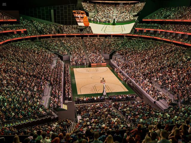 Climate Pledge Arena - Section 208 Seat View