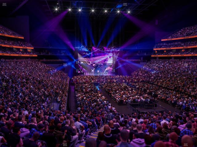 Climate Pledge Arena - Section 21 Seat View