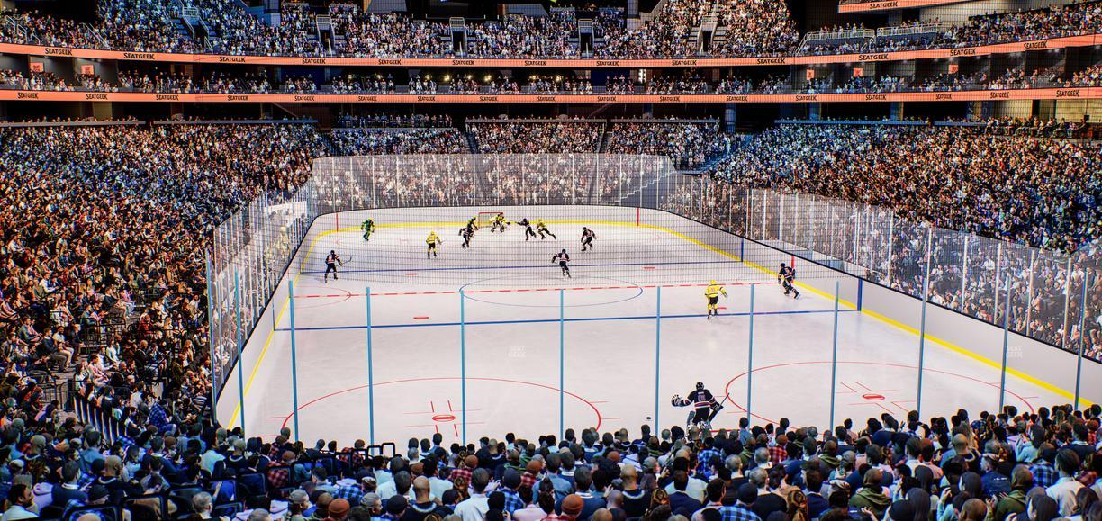 Climate Pledge Arena - Section 21 Seat View