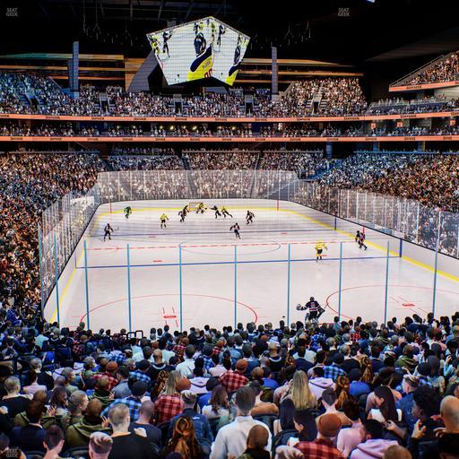 Climate Pledge Arena - Section 21 Seat View