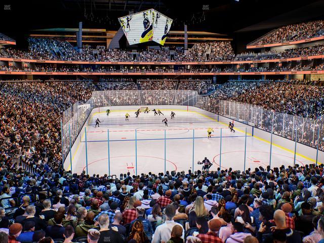 Climate Pledge Arena - Section 21 Seat View