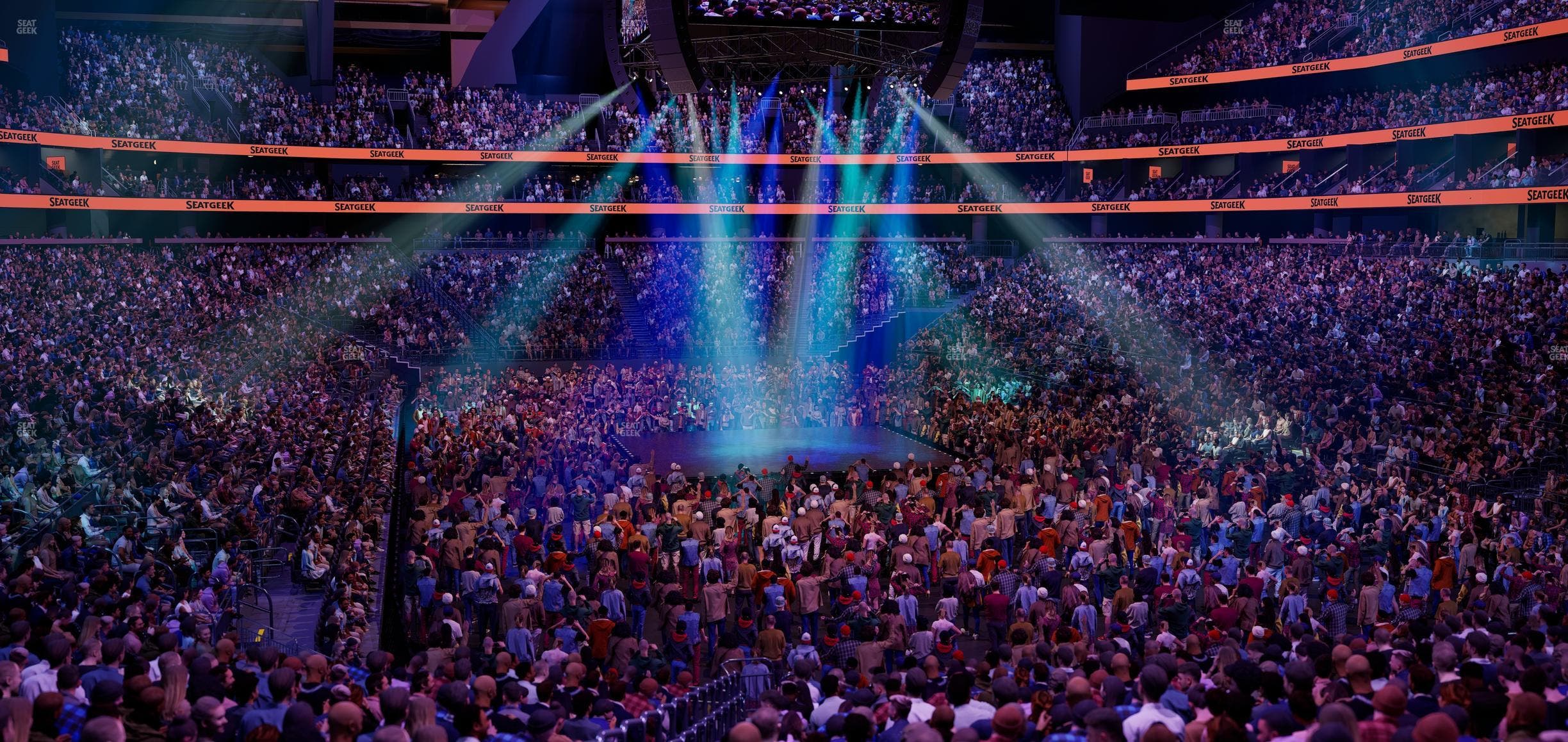 Climate Pledge Arena - Section 21 Seat View