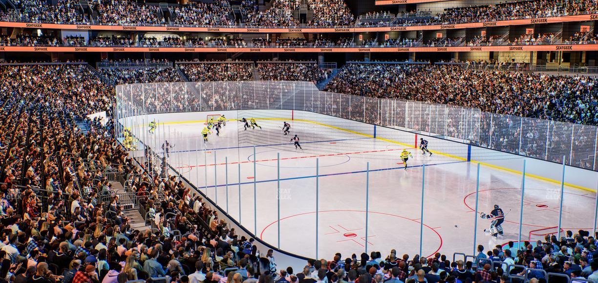 Climate Pledge Arena - Section 22 W Seat View