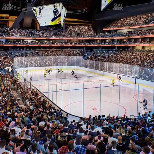 Climate Pledge Arena - Section 22 W Seat View