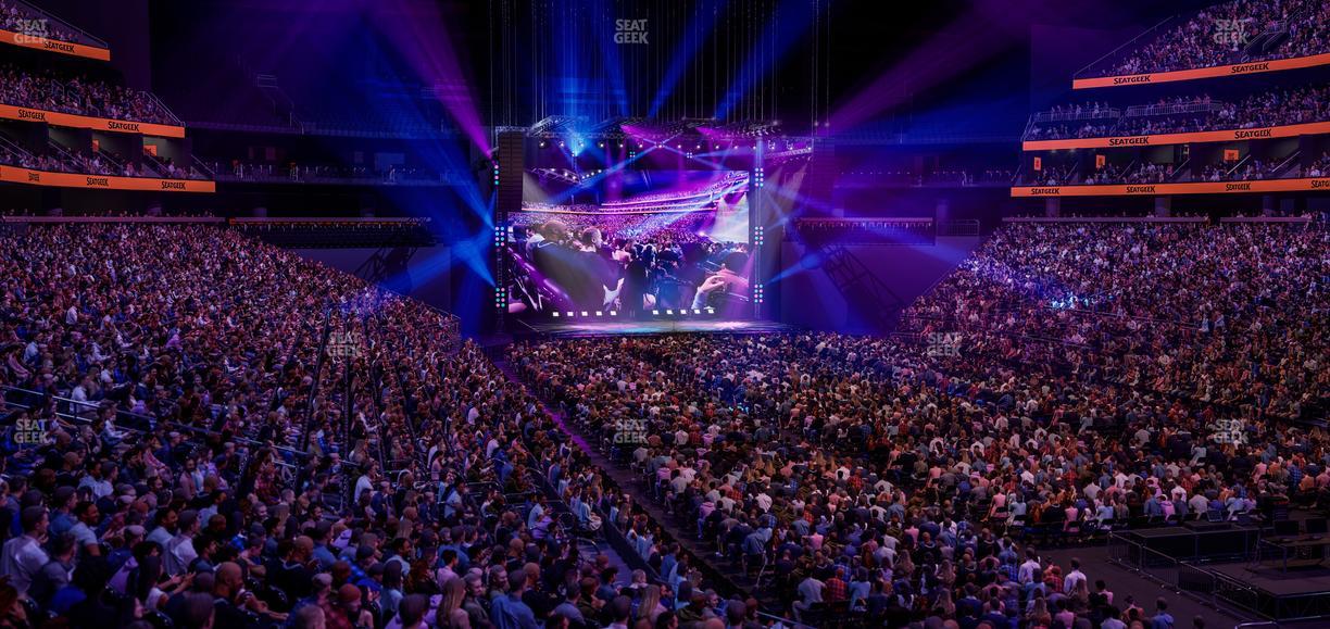 Climate Pledge Arena - Section 22 Seat View