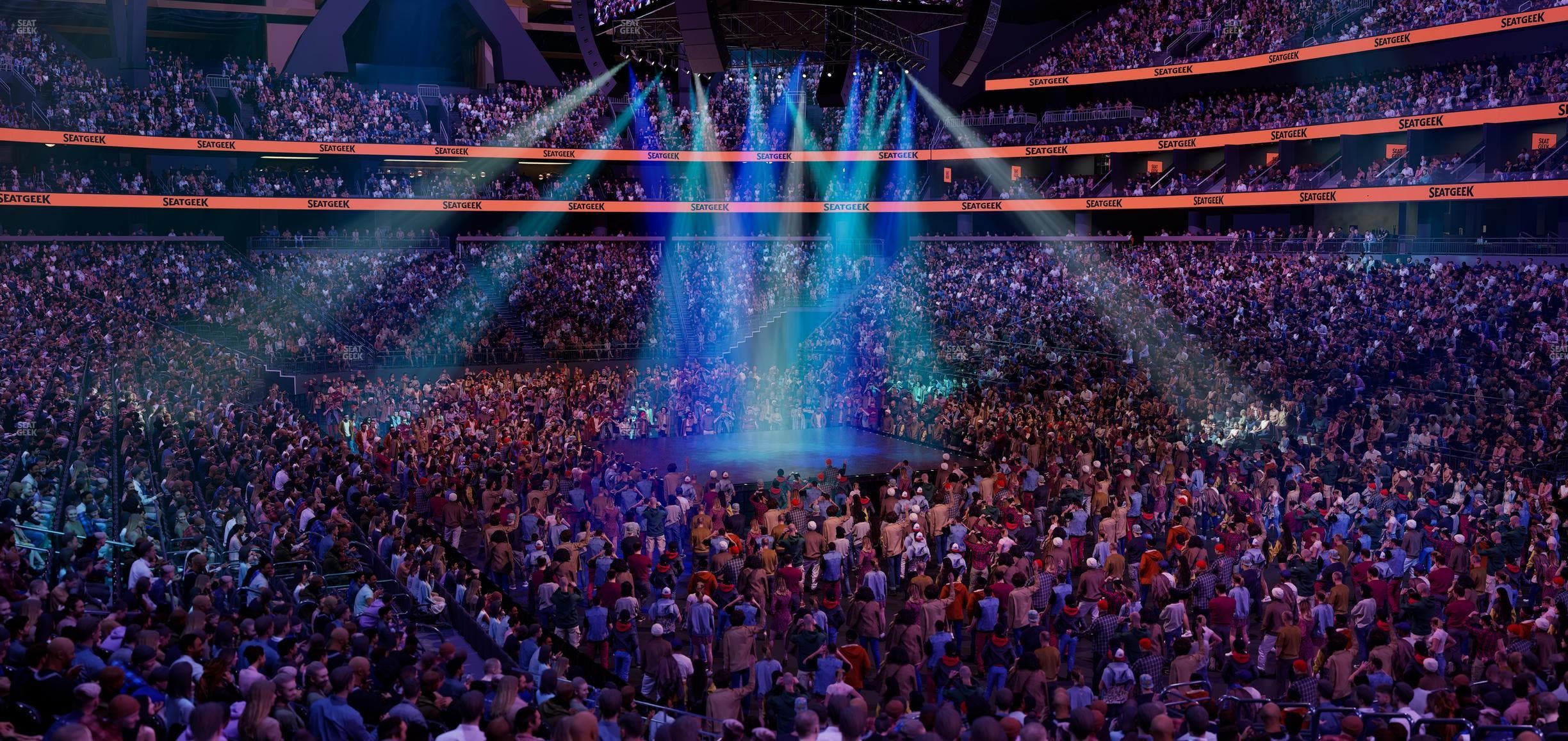 Climate Pledge Arena - Section 22 Seat View