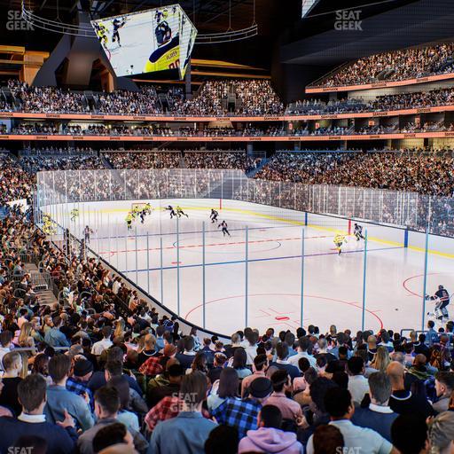 Climate Pledge Arena - Section 22 Seat View