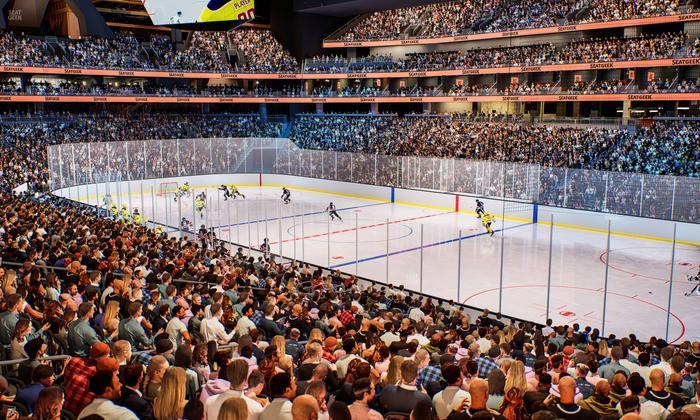 Climate Pledge Arena - Section 24 Seat View