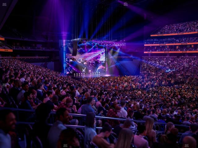 Climate Pledge Arena - Section 25 Seat View