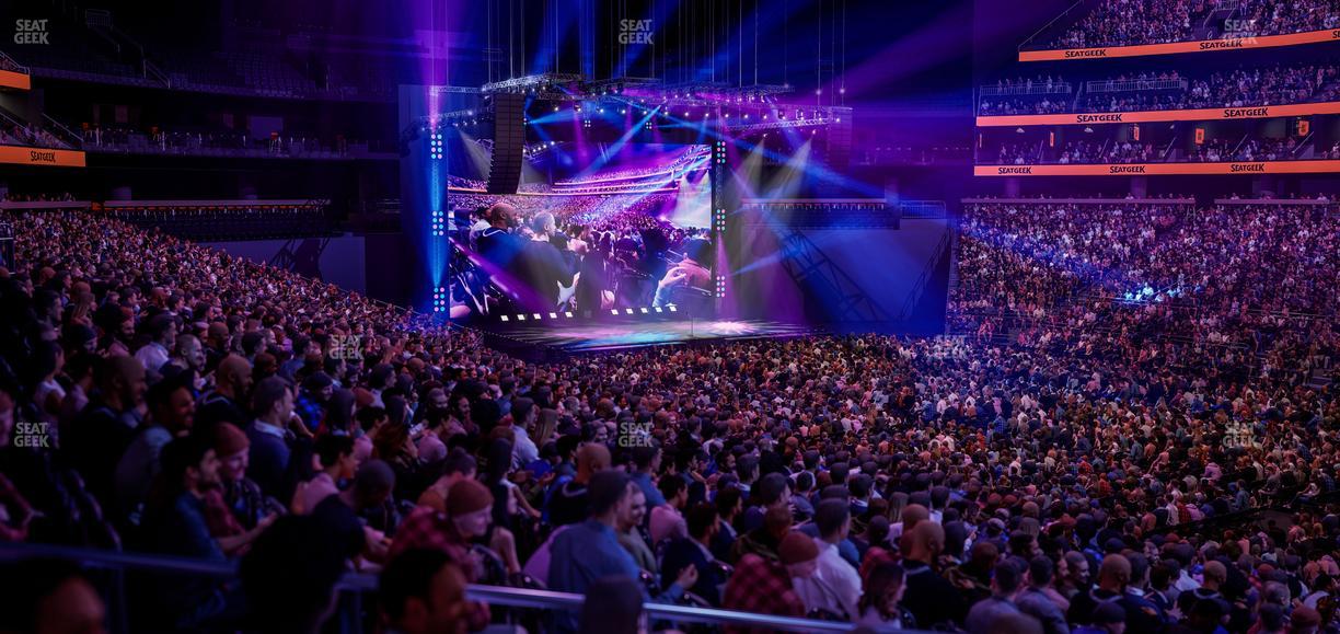 Climate Pledge Arena - Section 25 Seat View