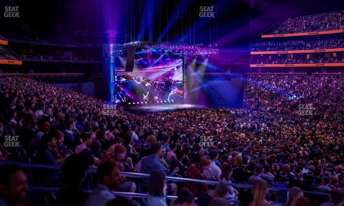 Climate Pledge Arena - Section 25 Seat View