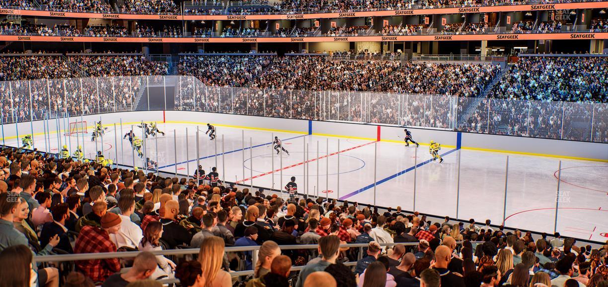 Climate Pledge Arena - Section 25 Seat View