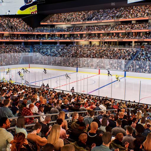 Climate Pledge Arena - Section 25 Seat View