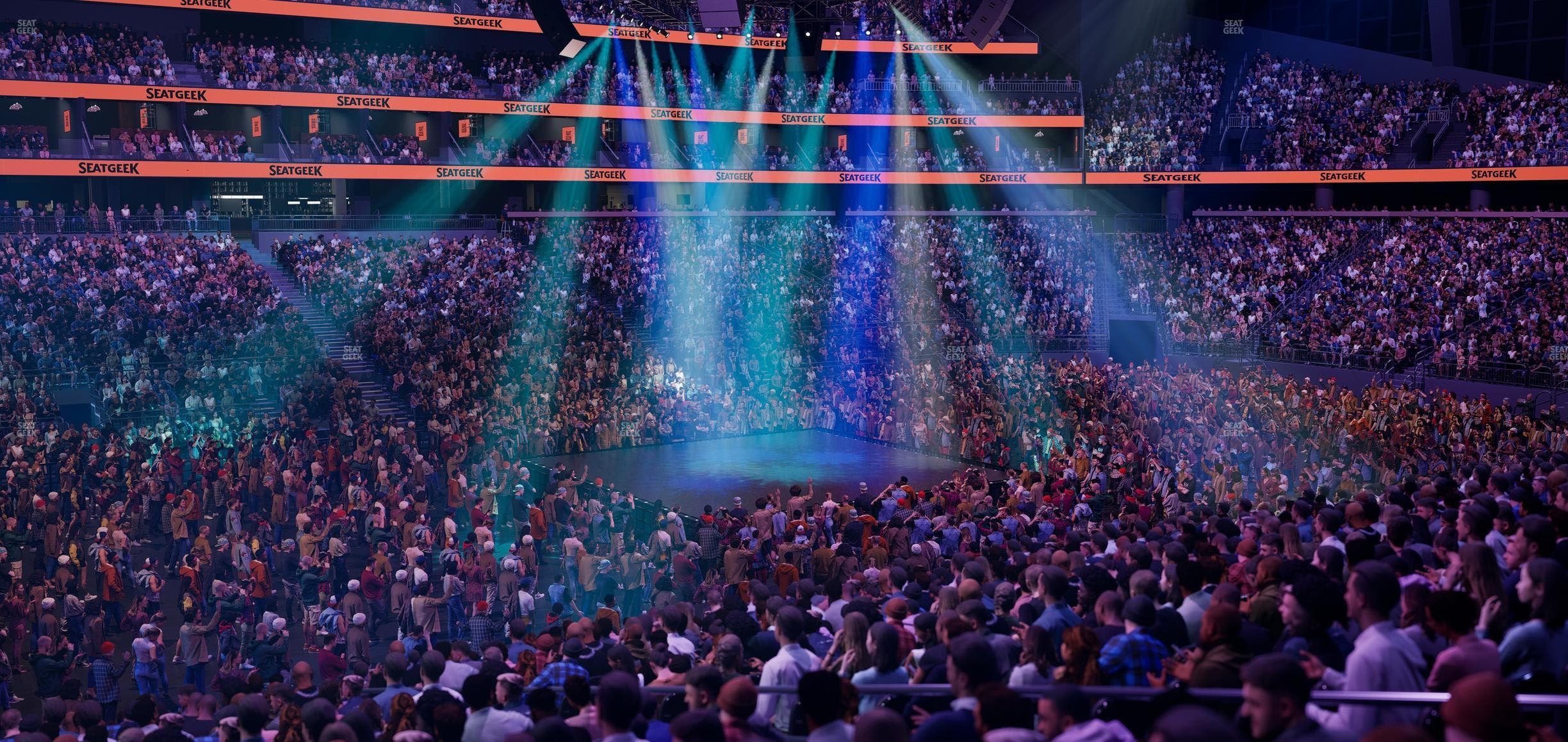 Climate Pledge Arena - Section 3 Seat View