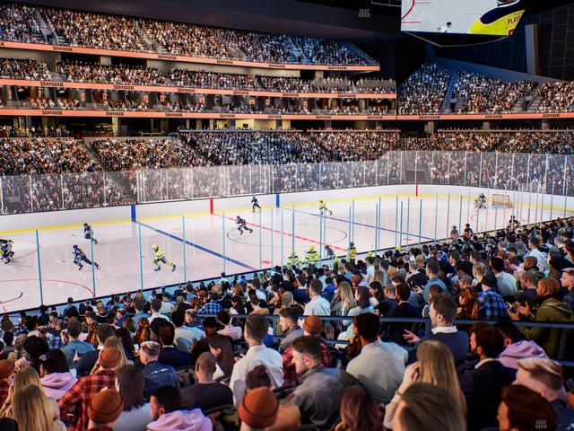 Climate Pledge Arena - Section 3 Seat View