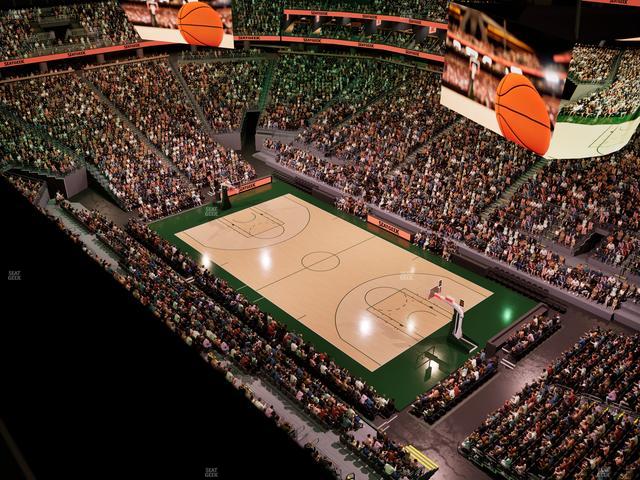 Climate Pledge Arena - Section 312 Seat View