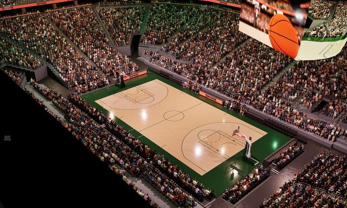 Climate Pledge Arena - Section 312 Seat View